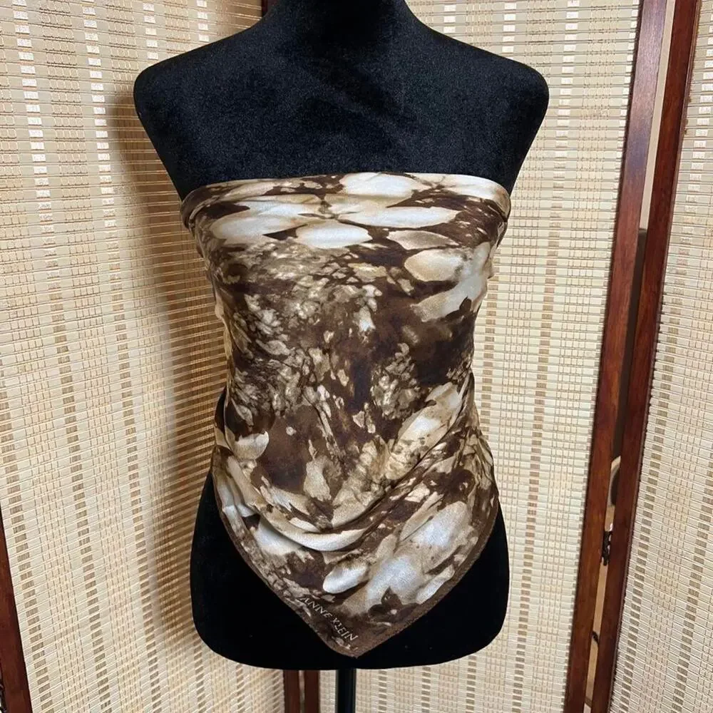 Vintage Anne Klein Silk Multiway Scarf